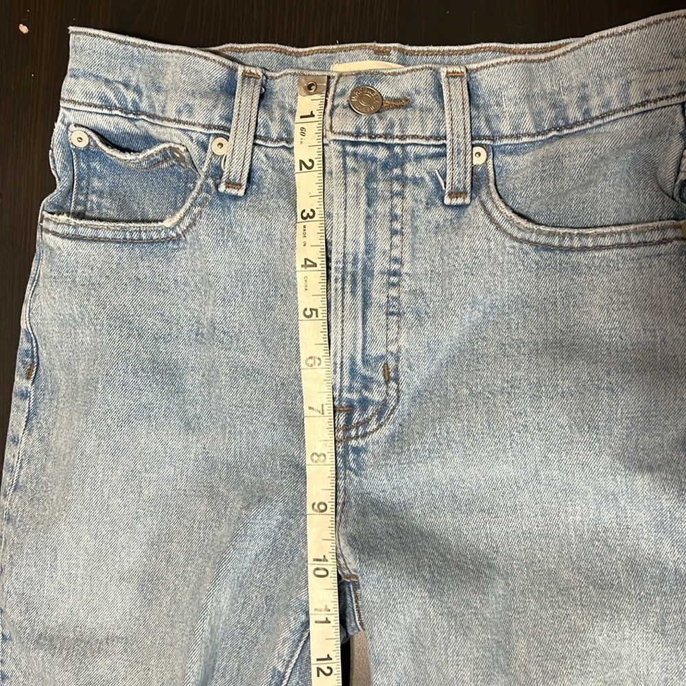 Madewell the perfect vintage crop Jean distressed - Picture 5 of 11